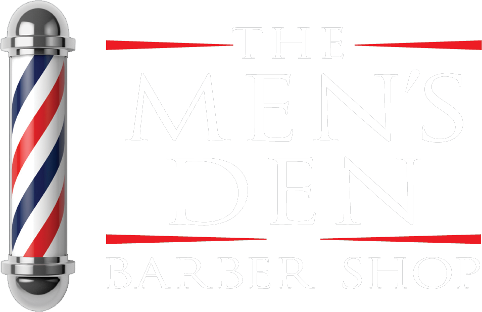 Mens Den Barber Logo London